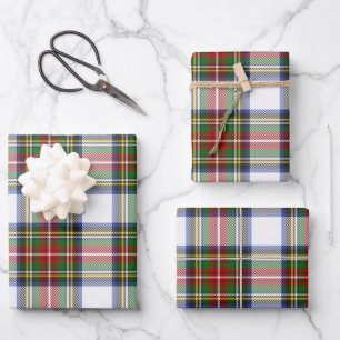 Feuille De Papier Cadeau Stewart Royal Robe Plaid Scottish Motif Alt 1
