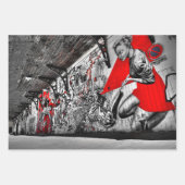 Feuille De Papier Cadeau Street Art, Graffiti urbain (Devant)