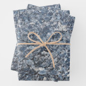 Feuille De Papier Cadeau Structure Steinplatte (En situation)