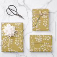 Style Floral Jaune Modèle moderne Ferme 