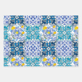 Feuille De Papier Cadeau Style italien, dynamique            (Devant 2)