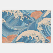 Feuille De Papier Cadeau Style marin (Devant 3)