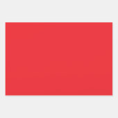 Feuille De Papier Cadeau Style rouge et noir (Devant 2)