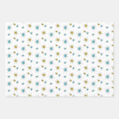 Feuille De Papier Cadeau Styles modernes du milieu du siècle (Devant)