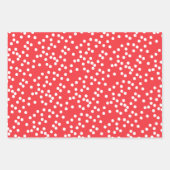 Feuille De Papier Cadeau Sucres de canne d'aquarelle mignonne - Noël (Devant 2)