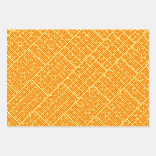 Feuille De Papier Cadeau Sudoku Puzzles (Devant)