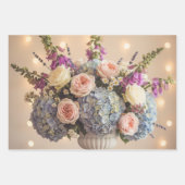 Feuille De Papier Cadeau Summer Floral colorful bouquet (Devant 2)