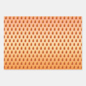 Feuille De Papier Cadeau Summerween Été Halloween JackoLantern Sucette (Devant)
