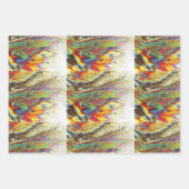 Feuille De Papier Cadeau Sunbeam Flare Design  (Devant)