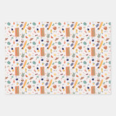 Feuille De Papier Cadeau Sunny Beach Fun Motif (Devant)