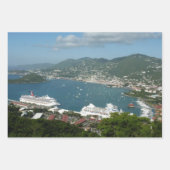 Feuille De Papier Cadeau Sunrise aux îles Virgin (Devant 2)