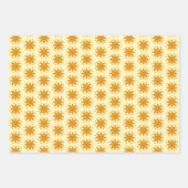 Feuille De Papier Cadeau Suns Étincelants Cute Charming Motif Cadeau (Devant)