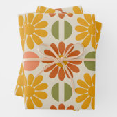 Feuille De Papier Cadeau Sunshine Daisy (En situation)