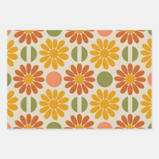 Feuille De Papier Cadeau Sunshine Daisy