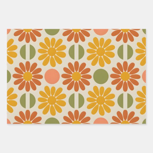 Feuille De Papier Cadeau Sunshine Daisy (Devant)