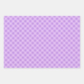 Feuille De Papier Cadeau Super mignonne Moderne violet citrouille Halloween (Devant 2)