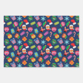 Feuille De Papier Cadeau Super Simple Noodle et Pals Holiday (Devant 3)