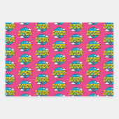 Feuille De Papier Cadeau Supergirl Global Pop Graphic (Devant 2)