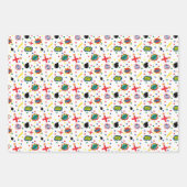 Feuille De Papier Cadeau Superhero Motif (Devant)