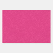 Feuille De Papier Cadeau Surface rose texturée avec un motif subtil en spir (Devant 3)