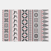 Feuille De Papier Cadeau Sweat Fair Isle Knit (Devant 2)