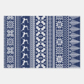 Feuille De Papier Cadeau Sweat Fair Isle Knit (Devant 3)