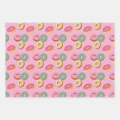 Feuille De Papier Cadeau Sweet Donuts Series Design 10 (Devant 3)