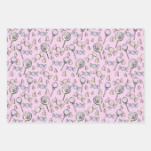 Feuille De Papier Cadeau Sweet Little One Candy thème bébé anniversaire (Devant)