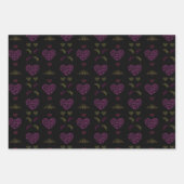 Feuille De Papier Cadeau Sweet romantic valentine heart (Devant 2)