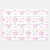 Feuille De Papier Cadeau Sweet romantic valentine heart (Devant)