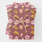 Feuille De Papier Cadeau Sweets Wrapping Paper (En situation)