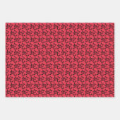 Feuille De Papier Cadeau Symbole chinois de l'année du serpent (Devant 2)