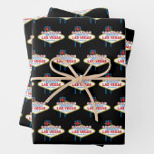 Feuille De Papier Cadeau Symbole de Las Vegas (En situation)
