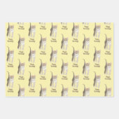 Feuille De Papier Cadeau Tabby Kitten Wrapping Paper Sheets Personalize (Devant 2)