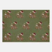 Feuille De Papier Cadeau Table périodique Steampunk Octopus Découpage Artis (Devant 3)