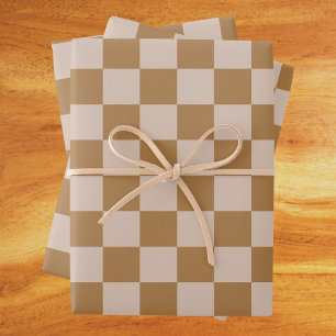 Feuille De Papier Cadeau Tableau de bord Brown