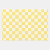 Feuille De Papier Cadeau Tableau de bord jaune (Devant)