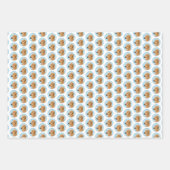 Feuille De Papier Cadeau Tableau Rhodesian Ridgeback - Art Chien original (Devant 2)