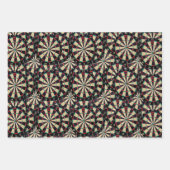 Feuille De Papier Cadeau Tableaux De Ténèbres À Bulles, (Devant 2)