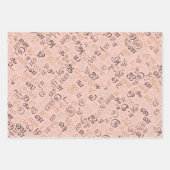 Feuille De Papier Cadeau Tamoul (Devant 2)