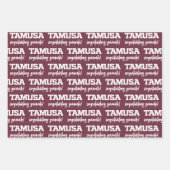 FEUILLE DE PAPIER CADEAU TAMUSA (Devant 3)