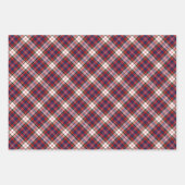 Feuille De Papier Cadeau Tartan de la robe du clan MacFarlane (Devant 3)