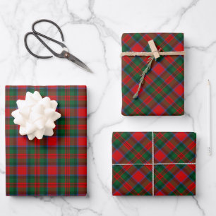 Feuille De Papier Cadeau Tartan du Clan MacDuff