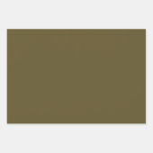 Feuille De Papier Cadeau Tartan écossais Patiné de Buchanan (Devant 2)