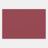 Feuille De Papier Cadeau Tartan écossais Patiné de Chisholm (Devant 3)