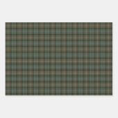Feuille De Papier Cadeau Tartan écossais Patiné Forbes (Devant)