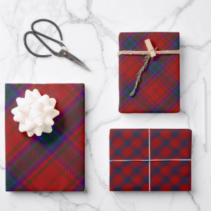 Feuille De Papier Cadeau Tartan MacDougal Vestiarium Scoticum