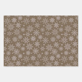 Feuille De Papier Cadeau Tartan Plaid Farmhouse Vert et Brown (Devant 2)
