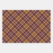 Feuille De Papier Cadeau Tartan Terre Plaids (Devant)