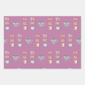 Feuille De Papier Cadeau Tasses à thé (Devant 2)